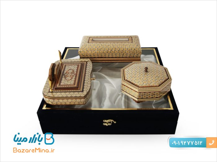 سرویس هدیه خاتم کاری
