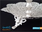 شیرینی خوری دو طبقه ملیله کاری