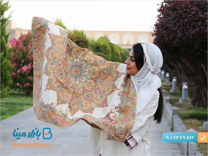 ترمه رومیزی ابریشم