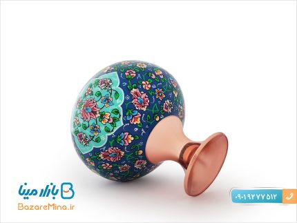 گلدان اناری مس و پرداز اصفهان