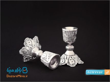 شمعدان ملیله کاری اصفهان