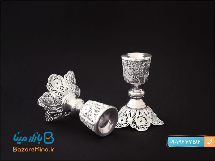 شمعدان ملیله کاری اصفهان