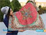 سرویس ابریشمی پنج تکه هاشمی طرح پرنیان