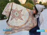 سرویس ابریشمی پنج تکه هاشمی طرح پرنیان