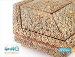 شکلات خوری سه درب خاتم کاری اصفهان