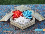 شکلات خوری سه درب خاتم کاری اصفهان
