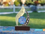 تندیس میناکاری آیه الکرسی طرح فروزان