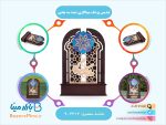 تندیس پزشک میناکاری شده سه بعدی (3D)