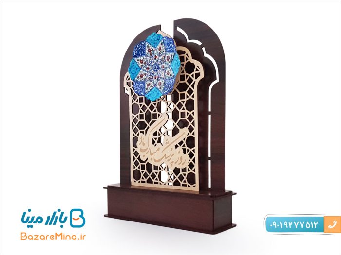 تندیس پزشک میناکاری شده سه بعدی (3D)
