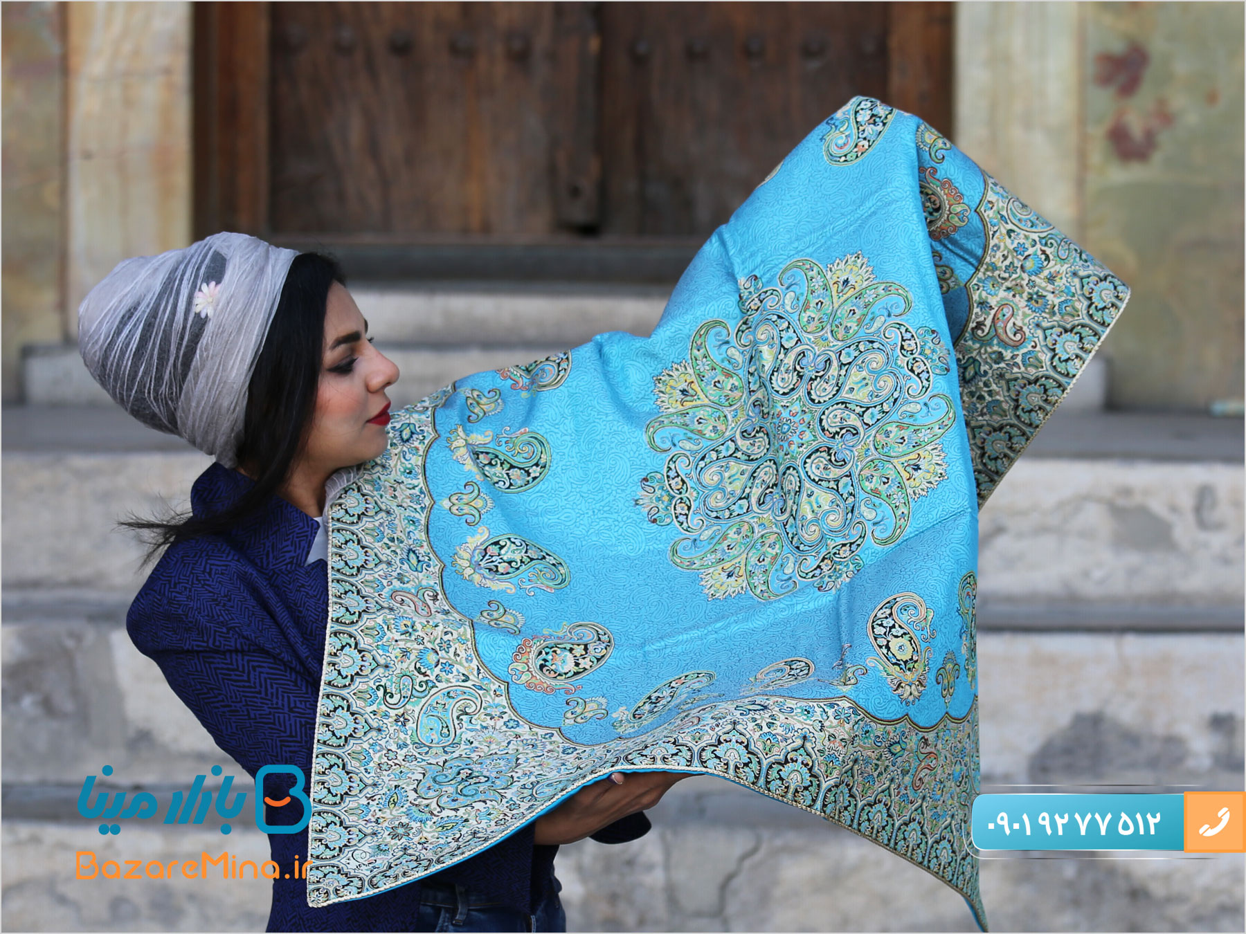 رومیزی ترمه ابریشمی شاهپسند ممتاز هاشمی رومیزی ترمه ابریشمی شاهپسند ممتاز هاشمی