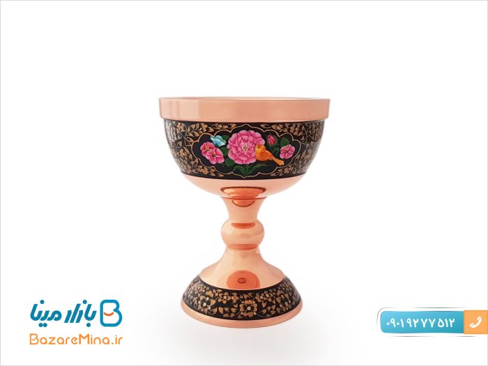 سنگاب 16 سانتی تشعیر و (گل و مرغ)