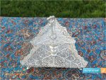 شیرینی خوری دو طبقه مسی ملیله کاری اصفهان