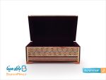 صندوقچه خاتم کاری شده اصفهان