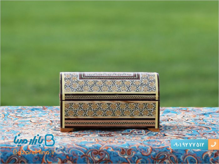 صندوقچه خاتم کاری شده اصفهان