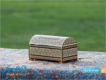 صندوقچه خاتم کاری شده اصفهان