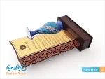 تندیس گلدان میناکاری لوح تقدیر طرح پاییزان