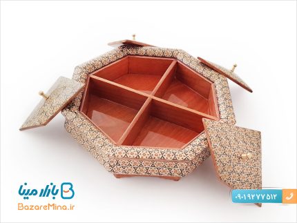 شکلات خوری چهار درب خاتم کاری شده اصفهان
