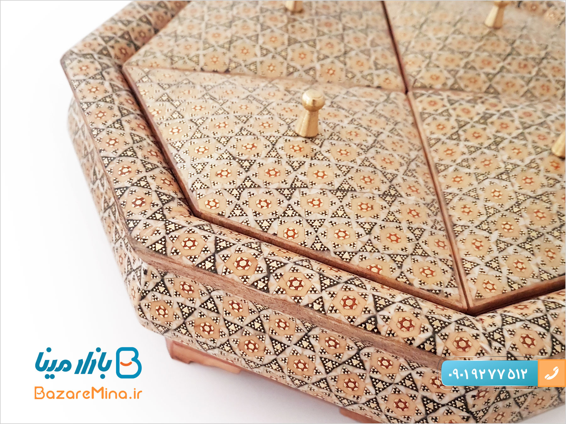 شکلات خوری چهار درب خاتم کاری شده اصفهان شکلات خوری چهار درب خاتم کاری شده اصفهان