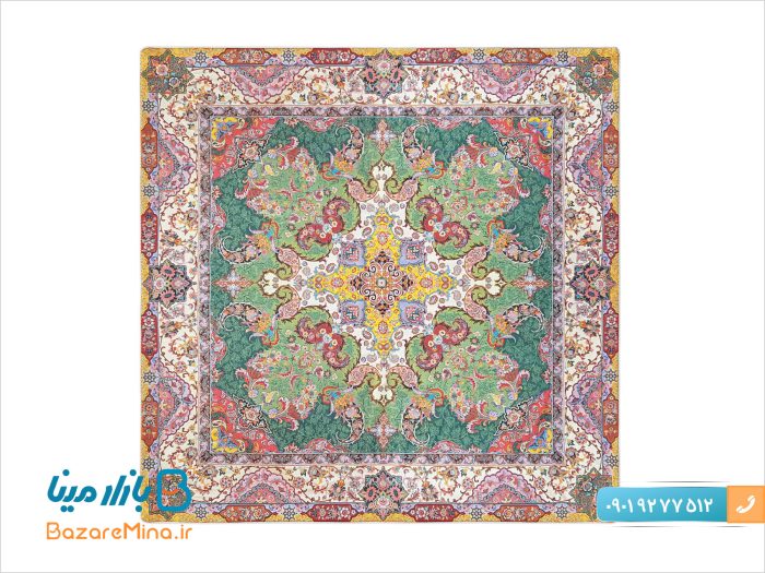 سرویس رومیزی ترمه ابریشمی شهرزاد برند سالاری
