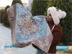 سرویس رومیزی ترمه ابریشمی شهرزاد برند سالاری
