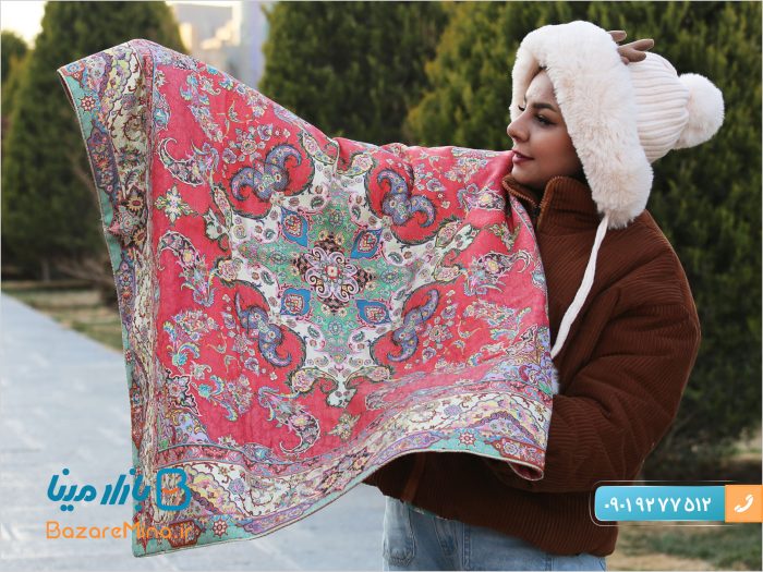 سرویس رومیزی ترمه ابریشمی شهرزاد برند سالاری