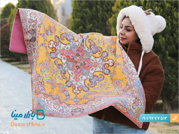 سرویس رومیزی ترمه ابریشمی شهرزاد برند سالاری